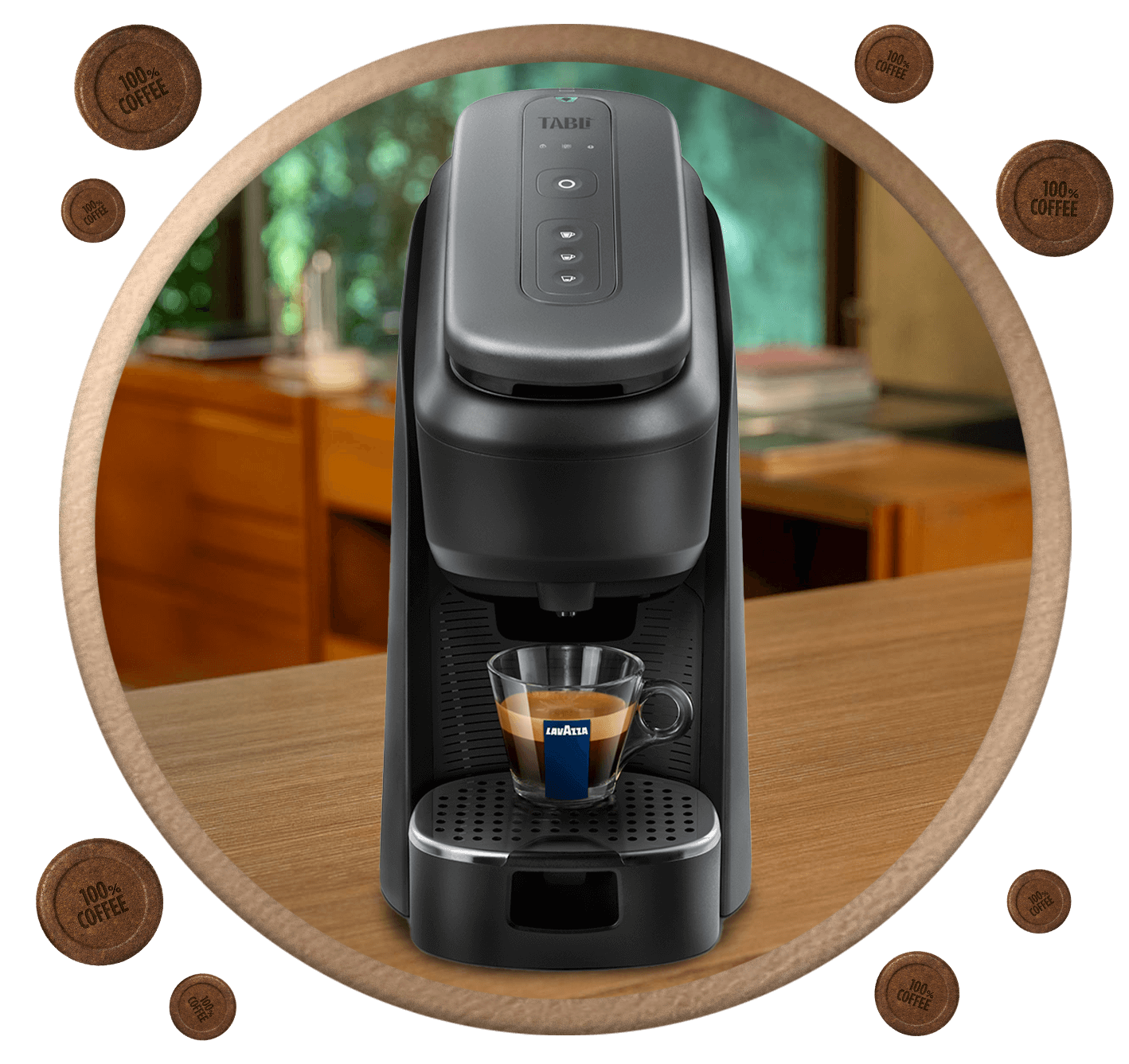 Lavazza Tablì Walnut