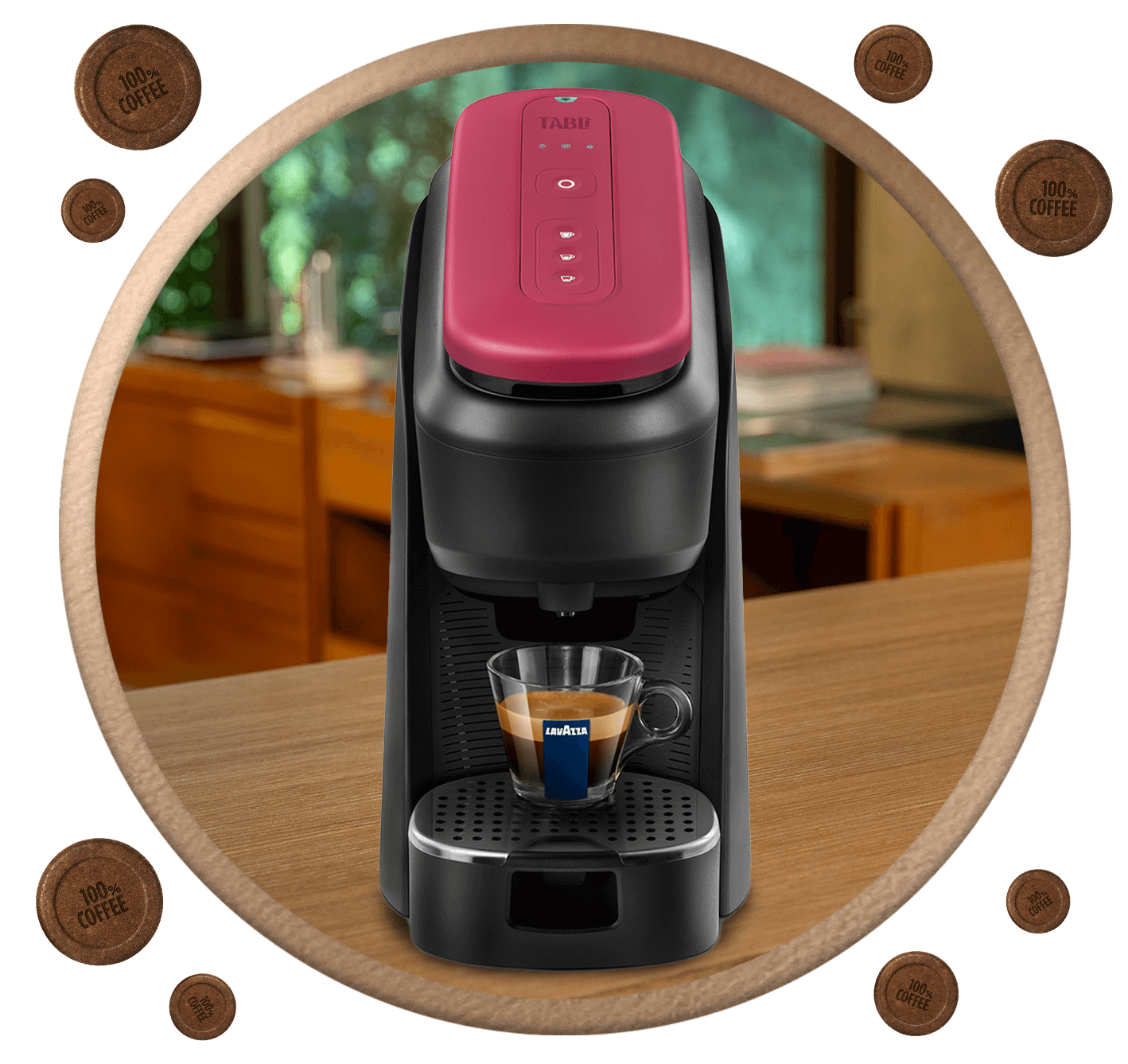 Lavazza Tablì Walnut