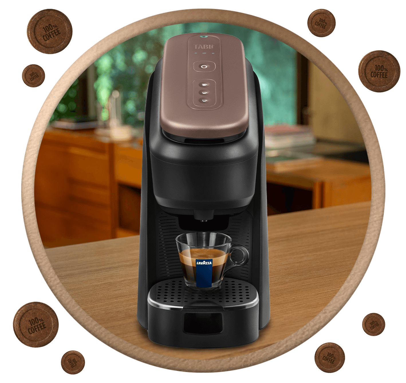 Lavazza Tablì Walnut